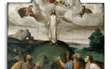 Flemish School Second half 16th Century The Transfiguration