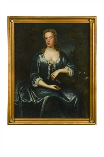 Follower of Sir Godfrey Kneller, Bt. Portrait of Mrs