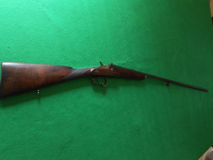 France - 19th century - Galand - Système Flobert - Rimfire - Carbine - 9mm flobert