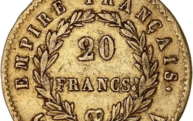 France - 20 Francs 1812-A Napoléon I - Gold
