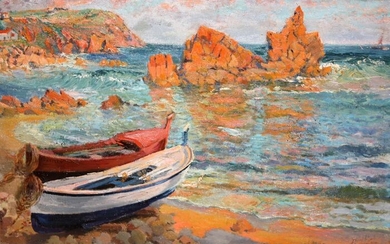 Francisco Vidal Palmada (Gerona, 1894 - 1958) - Islas Medas (Costa Brava)