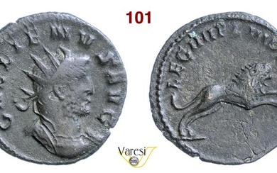 GALLIENO (253-268) Antoniniano legione IV Flavia D/ Busto radiato e...