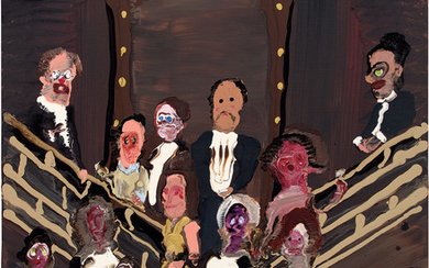 Genieve Figgis, Group Portrait on the Stairs
