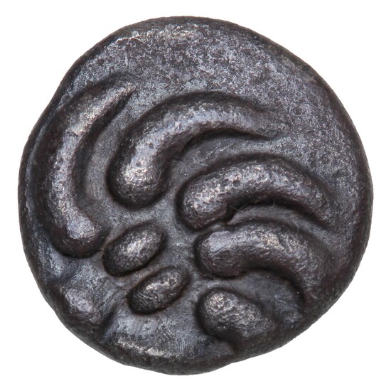 Germania, Vindelici, Quinarius, “Büschelquinar”, 2nd. - 1st. cent. BC, 1.76 g, Kellner...