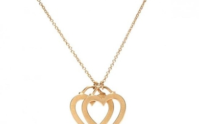 Gold Heart Motif Necklace, Tiffany & Co.