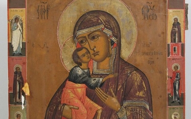 Gottesmutter Fedorowskaja, Ikone, Russland 18. Jh.