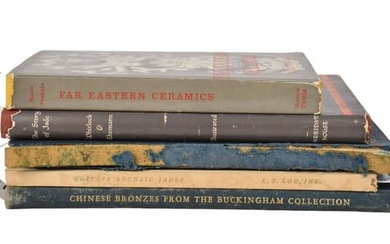 Group of Chinese Art & Exhibition Books - Grouping includes: A) Collection d'Anciennes Porcelaines