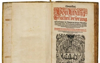 Heinrich RÃ¼xner - "Thurnierbuch", Frankfurt, 1566