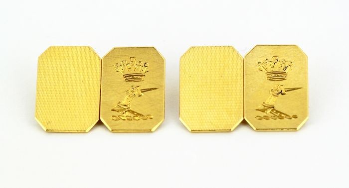 Henry Griffith & Sons Ltd - 18 kt. Yellow gold - Cufflinks