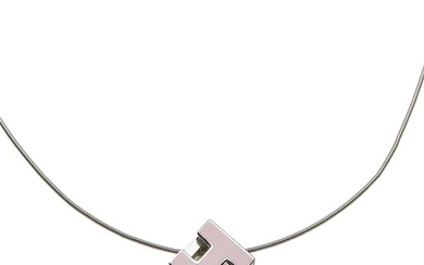 Hermes Cage dH Cube Necklace