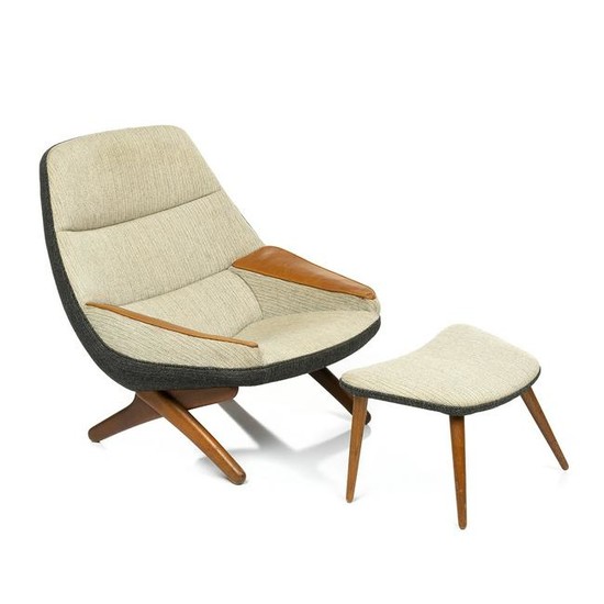 Illum Wikkelso ML90 Lounge Chair and Ottoman (2)