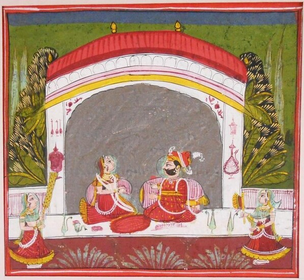Indian Miniature Painting, Circa 1825