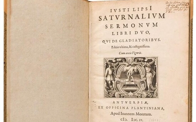Iusti Lipsi, "Saturnalium Sermonum Libri Duo, Qui de