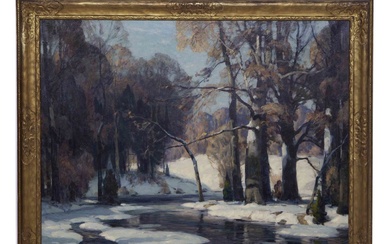 J. F. Carlson, Oil on Canvas