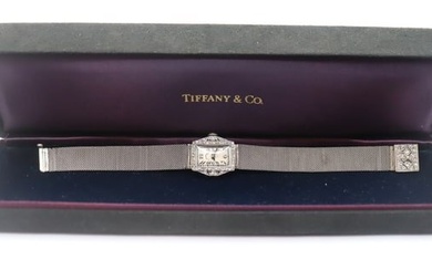 JEWELRY Tiffany & Co Art Deco Platinum and Diamond