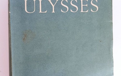 JOYCE (James). Ulysses. Paris, Shakespeare and Company, 1928. In-8, brochage fatigué. Nouvelle édition chez Shakespeare...