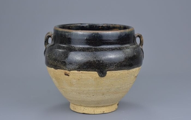 Jar - Cizhou - Stoneware - A SONG / JIN DYNASTY CIZHOU JAR - China - Northern Song (960-1127)