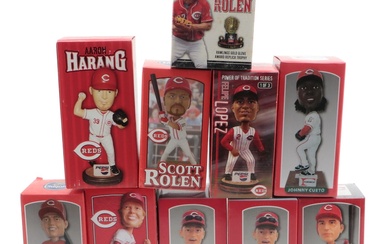 Joey Votto, Todd Frazier, Tom Browning, Scott Rolen and More Bobble Heads