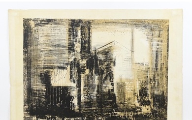 John Piper (1903-1992), Limited edition lithograph, Fotherin...