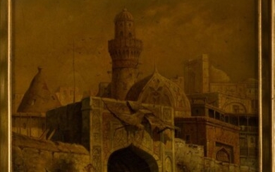 L. Urban ©, View of a Middle Eastern city late 19th century