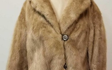 Labich Brothers Furriers Chicago Tawny Mink Fur Coat