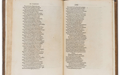 Lactantius (Lucius Coelius Firmianus) Opera, edited by Johannes Andreas de Buxiis, Bishop of Aleria, Venice, Theodorus de Ragazonibus, 1490.