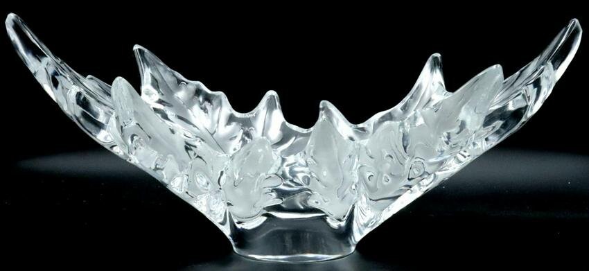 Lalique "Champs Elysees" Crystal Centerpiece