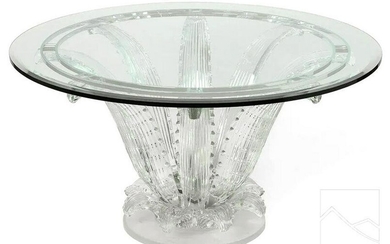 Lalique French Art Glass CACTUS Foyer Dining Table
