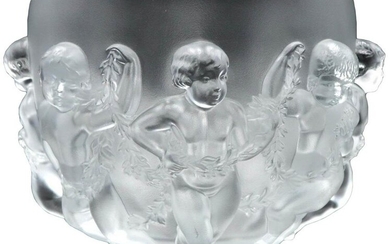 Lalique "Luxembourg" Crystal Bowl