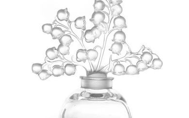 Lalique signed Perfume Bottle