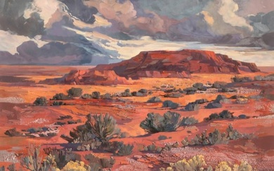 Laurence Philip Sisson (American, 1928-2015) Anasazi Afternoon