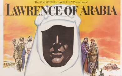 Lawrence of Arabia (1962), roadshow poster, US