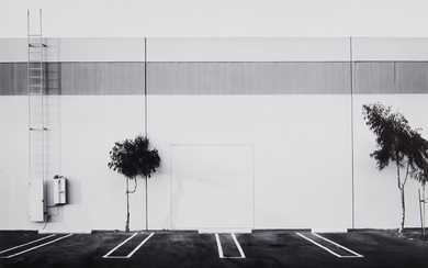 Lewis Baltz, South Wall, Semicoa, 333 McCormick, Costa Mesa from The New Industrial Parks