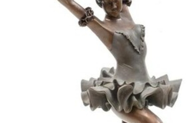 Life Size Ballerina, Bronze