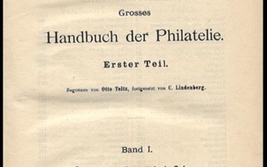 Literatur: Otto Teltz: Handbuch der Philatelie