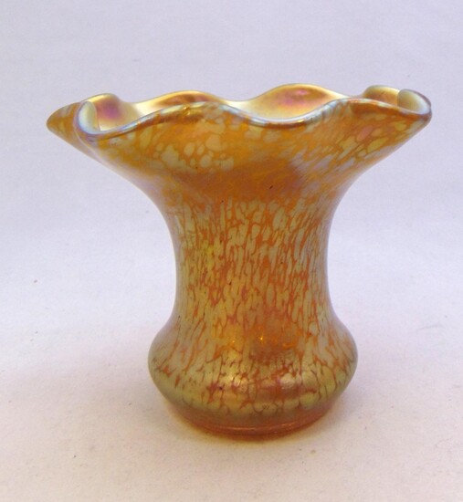 Loetz Candia Papillon glass vase