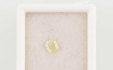 Loser fancy yellow Diamant 0,50 ct