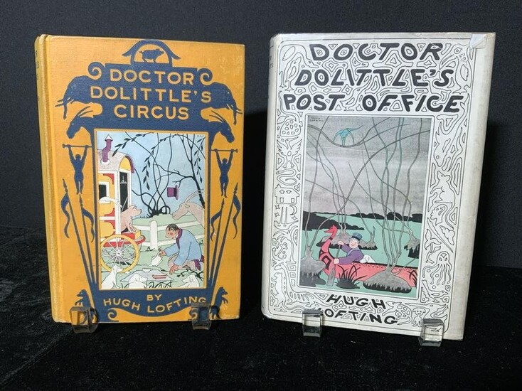 Lot 2 Hardcover DOCTOR DOLITTLE Books
