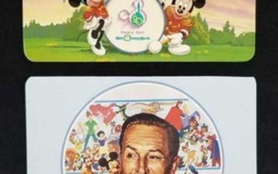 Lot of 3 Vintage Walt Disney World Postcards