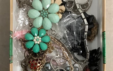 Lot of Costume Jewelry (bracelets, necklaces, and more)