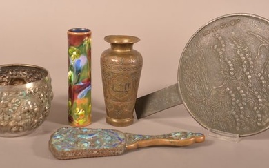 Lot of Persian and Chinese Metal Items.
