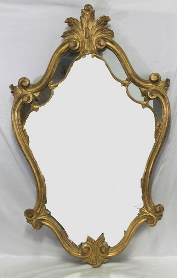 Louis XVI Style Gilt-Wood Mirror