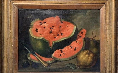 Oil painting allegedly by Luis Egidio Melendez (Napoli