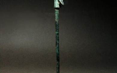 Luristan Bronze Pin, Ibex Head