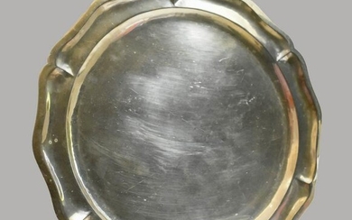 MEXICAN STERLING SILVER CIRCULAR TRAY