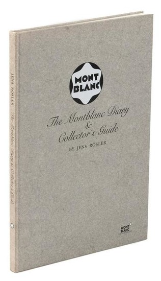 MONTBLANC DIARY and Collectors Guide by Rösler