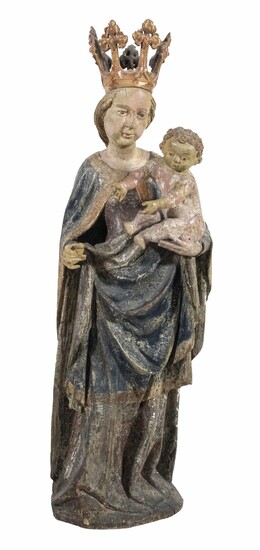 Madonna mit Kind, Österreichisch/Süddeutsch, 2. Hälfte 15. Jahrhundert