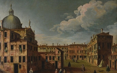 Manner of Francesco Guardi, Venetian view