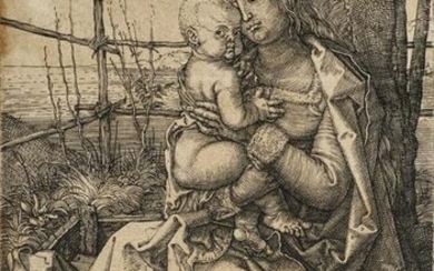 Mary with the child on the tree