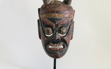 Mask (1) - Wood - Miao SW China - 19th century